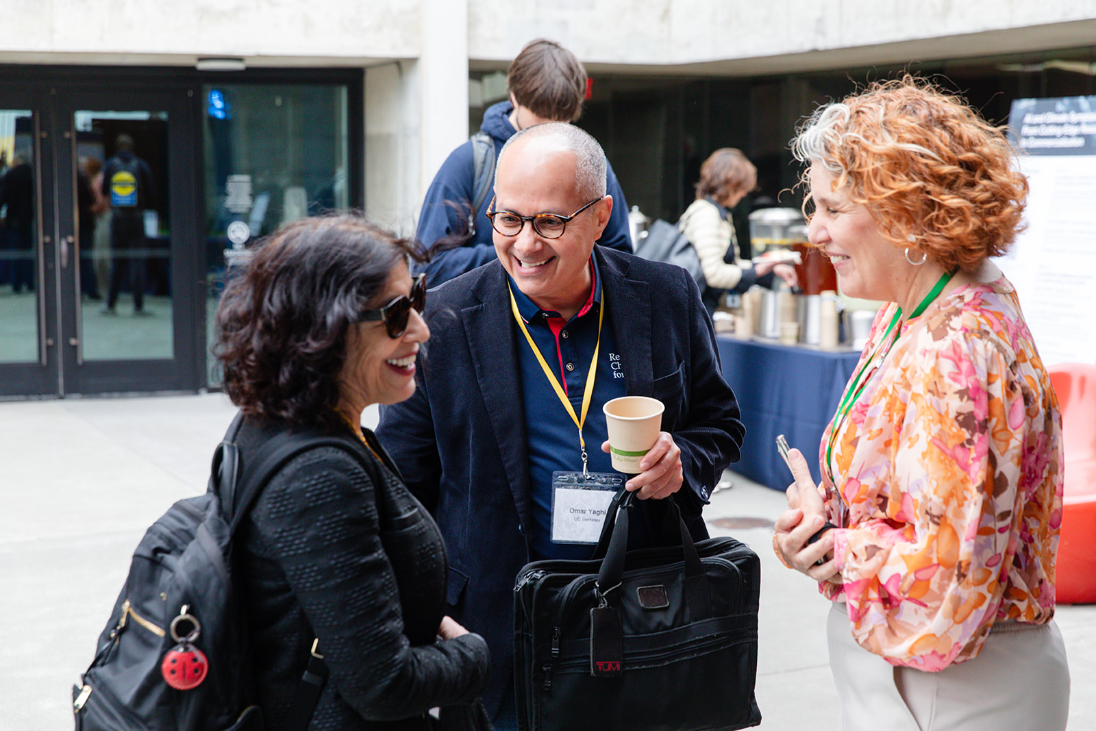 Jennifer Chayes, Omar Yaghi, and Sarah Jones of BIDMaP