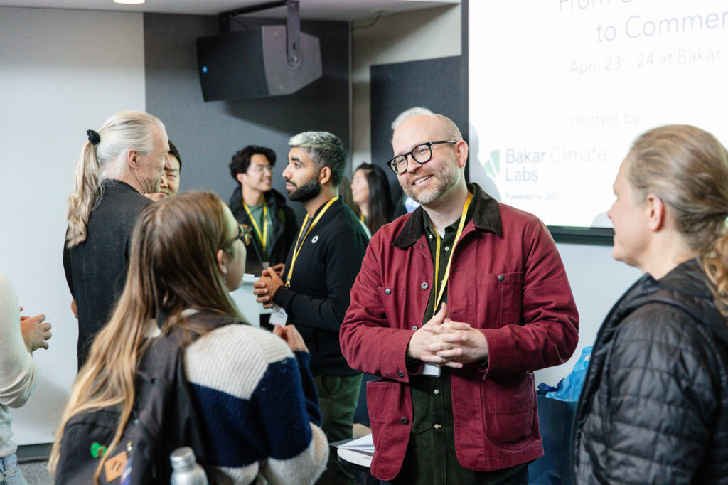 Talk sessions included panel discussions following which attendees could ask the speakers questions. Photo: Nicholas Lea Bruno